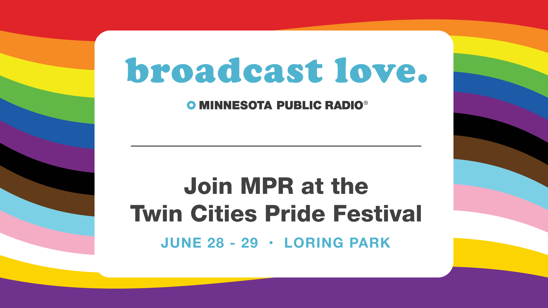 Minnesota Public Radio at the Twin Cities Pride Festival