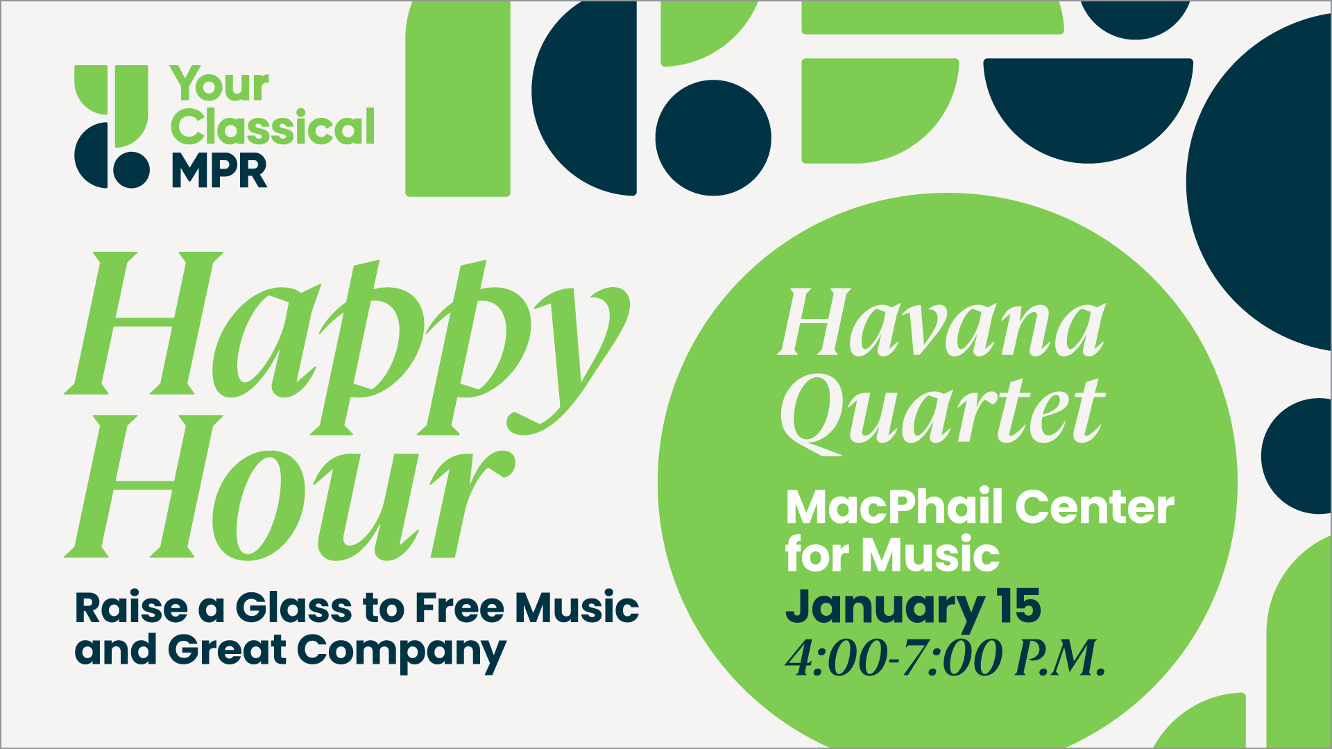 YourClassical MPR Happy Hour with the Havana Quartet