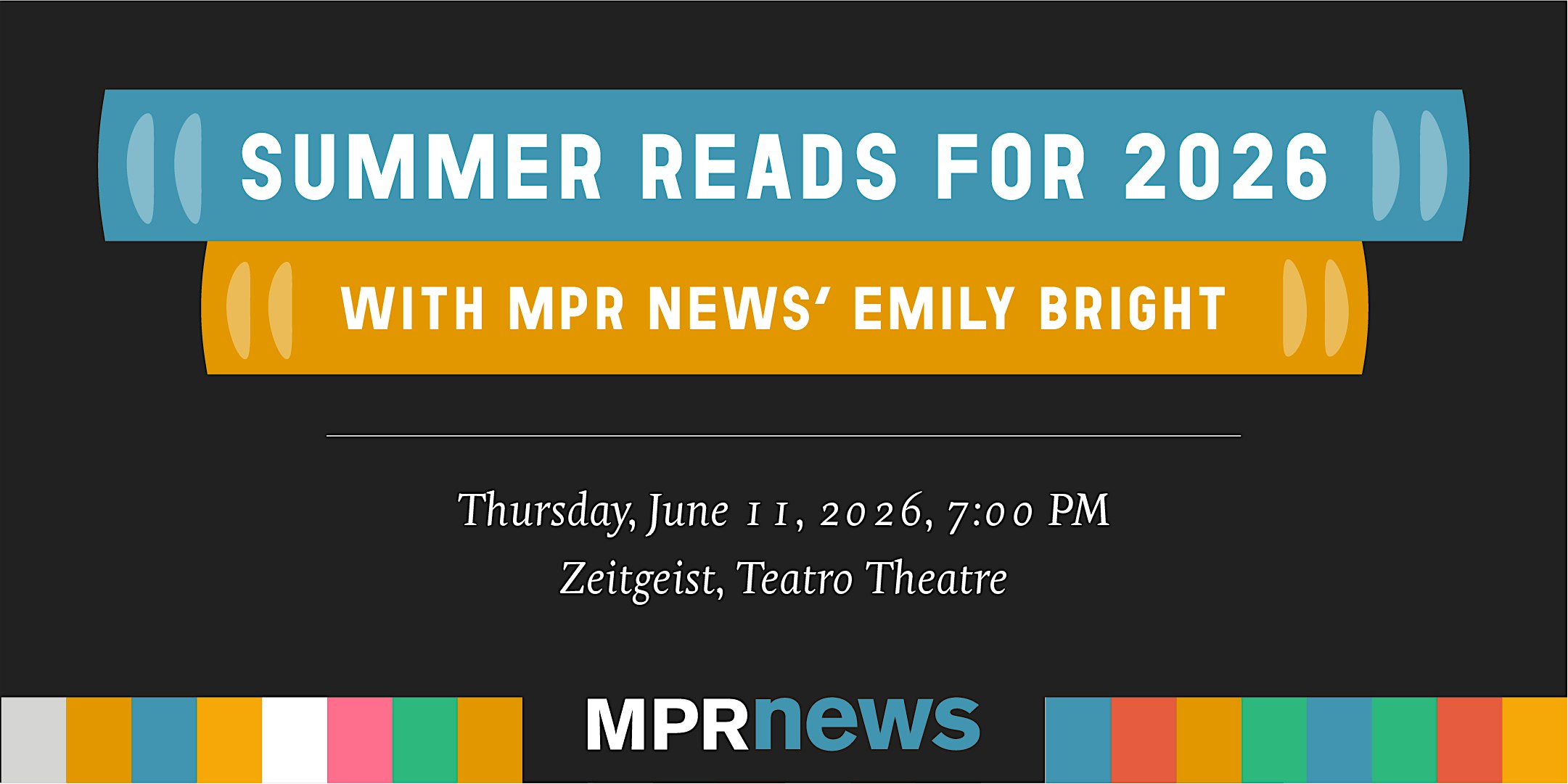 Summer Reads for 2026 with MPR News’ Emily Bright